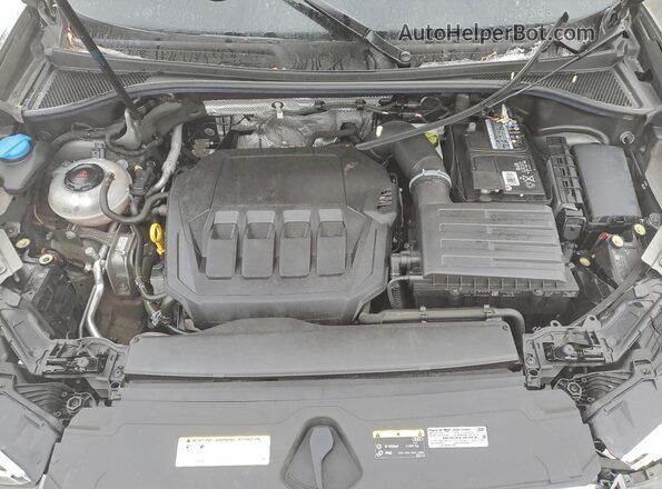 WA1EECF38M1007816 2021 AUDI Q3 Серый Вид задней части салона