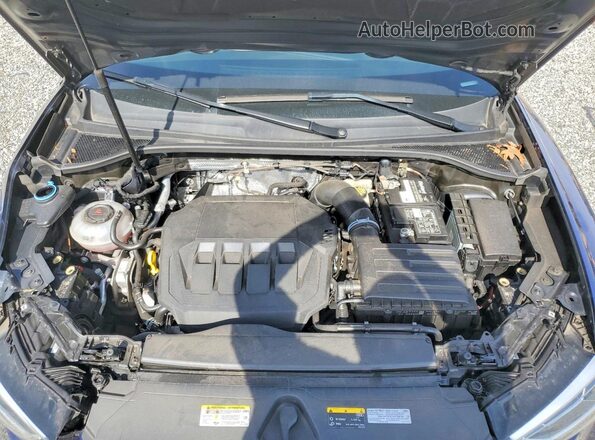 WA1EECF38N1056788 2022 AUDI Q3 Blue უკანა სალონის ხედი