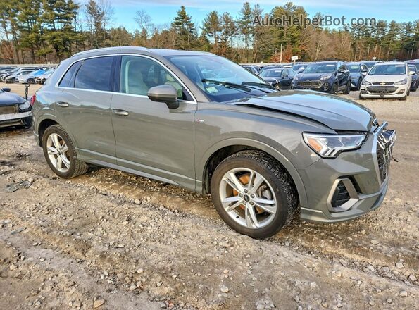 WA1EECF38N1112731 2022 AUDI Q3 Gray Przód prawy