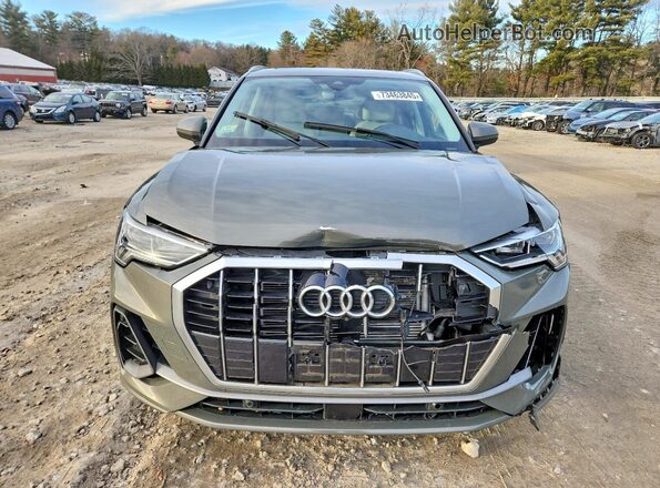 WA1EECF38N1112731 2022 AUDI Q3 Gray Widok z przodu