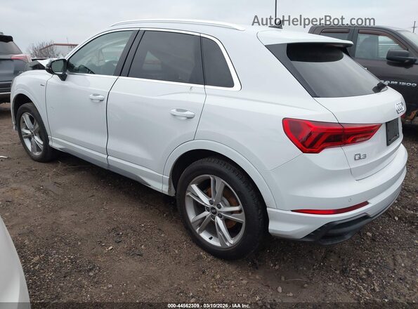 WA1EECF3XM1128525 2021 AUDI Q3 White Rear left