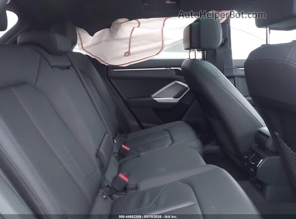 WA1EECF3XM1128525 2021 AUDI Q3 White VIN sticker view