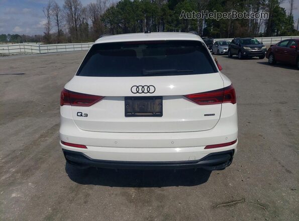 WA1EECF3XN1007611 2022 AUDI Q3 White Rear view