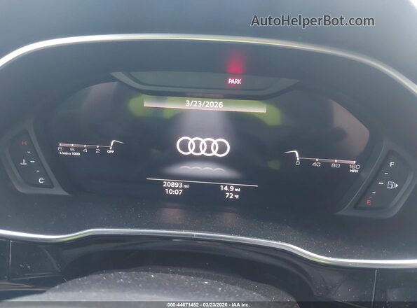 WA1EEDF36R1042397 2024 AUDI Q3 Black Vista de los asientos traseros
