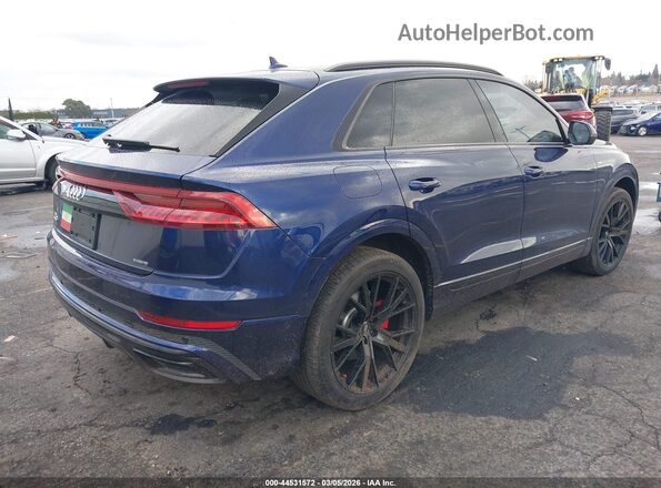 WA1EVAF11KD030532 2019 AUDI Q8 Blue Tył prawy