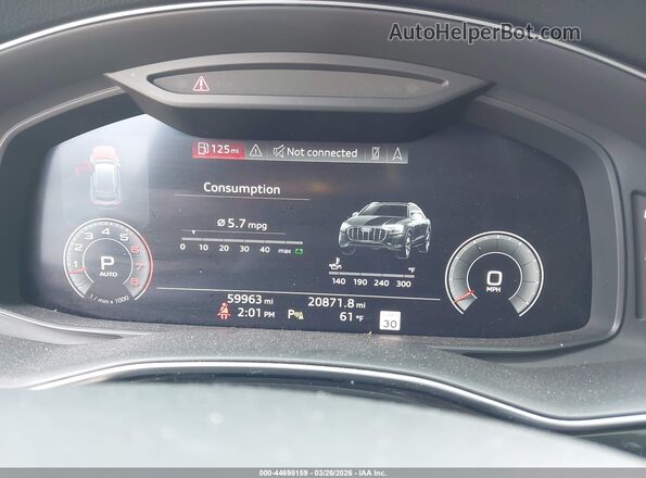 WA1EVAF11LD001789 2020 AUDI Q8 Black 