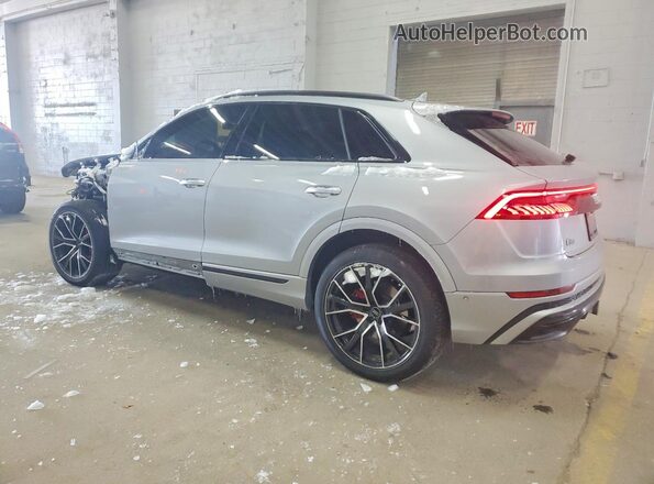 WA1EVAF11MD005844 2021 AUDI Q8 Silver Задня ліва чверть