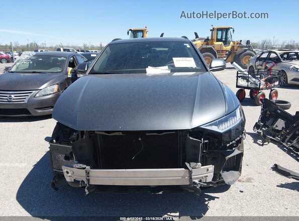 WA1EVAF12MD014990 2021 AUDI Q8 Gray Rear interior view