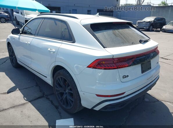 WA1EVAF14KD039015 2019 AUDI Q8 White Rear left
