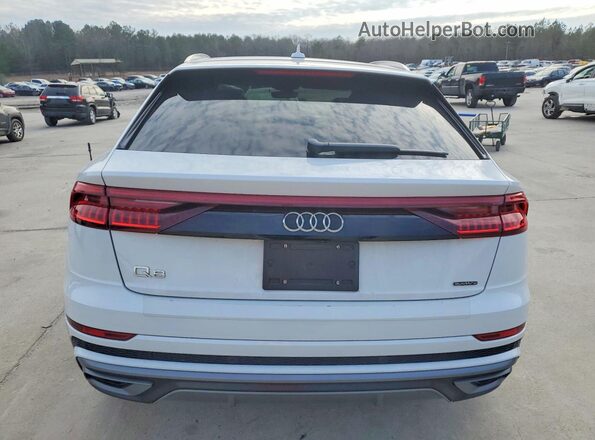 WA1EVAF16LD025361 2020 AUDI Q8 White უკანა ხედი