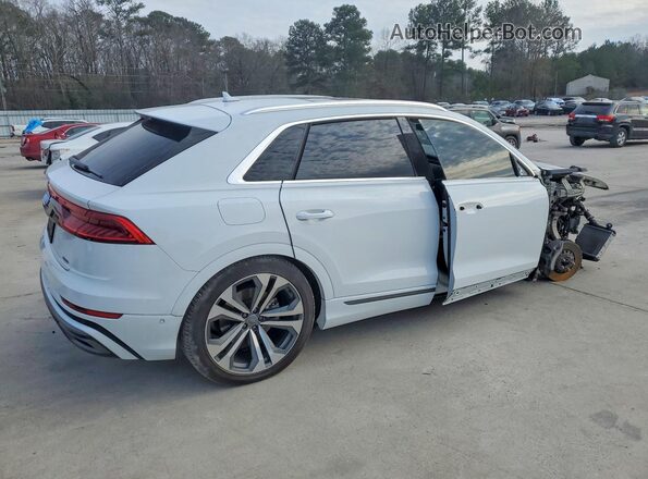 WA1EVAF16LD025361 2020 AUDI Q8 White უკანა მარჯვენა