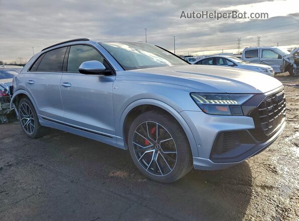 WA1EVAF19MD038025 2021 AUDI Q8 Silver Front right