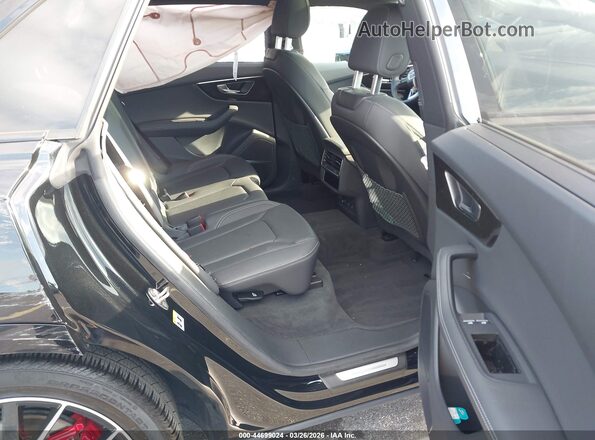 WA1EVBF10PD007126 2023 AUDI Q8 Black Vista de la etiqueta del VIN