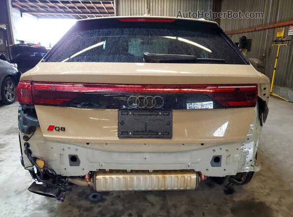 WA1EVBF10SD001738 2025 AUDI Q8 Желто-коричневый Вид сзади