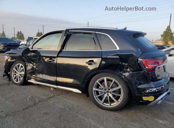 WA1F2AFY6N2086749 2022 AUDI Q5 Black Trasero izquierdo