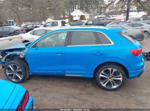 WA1FECF36L1023581 2020 AUDI Q3 Blue 