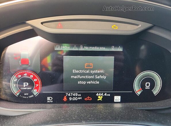 WA1FVAF17MD042269 2021 AUDI Q8 White ხელსაწყოთა პანელის ხედი