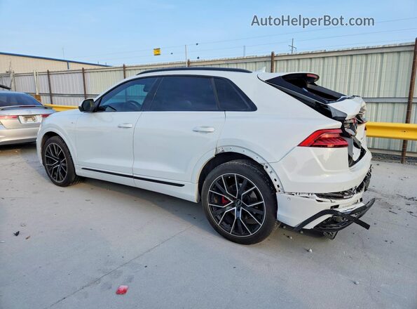 WA1FVAF17MD042269 2021 AUDI Q8 White უკანა მარცხენა