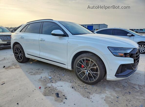 WA1FVAF17MD042269 2021 AUDI Q8 White წინა მარჯვენა