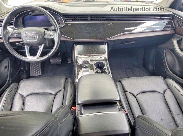 WA1FVAF1XLD026906 2020 AUDI Q8 Белый Вид панели приборов