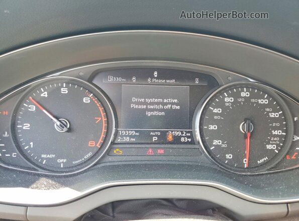 WA1GAAFY6R2010056 2024 AUDI Q5 White ხელსაწყოთა პანელის ხედი