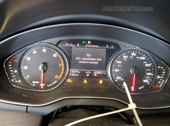 WA1GAAFY7R2051733 2024 AUDI Q5 Черный Вид щитка приборов