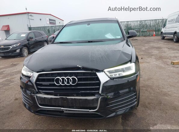 WA1GFCFS5GR005721 2016 AUDI Q3 Black ხელსაწყოთა პანელის ხედი