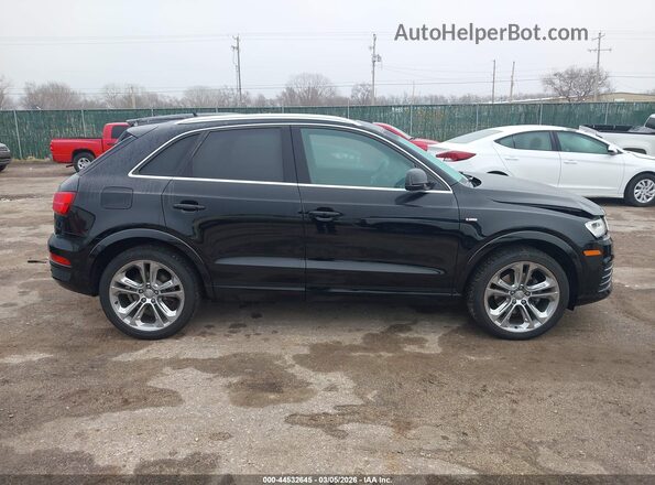 WA1GFCFS5GR005721 2016 AUDI Q3 Black უკანა სალონის ხედი