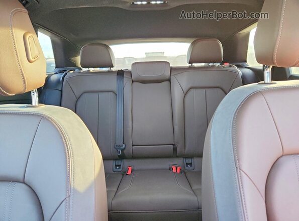 WA1H2BFZXNP048080 2022 AUDI Q4 Tan უკანა სავარძლების ხედი