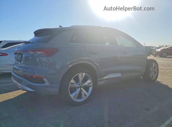 WA1K2BFZ3PP059205 2023 AUDI Q4 Gray უკანა მარჯვენა