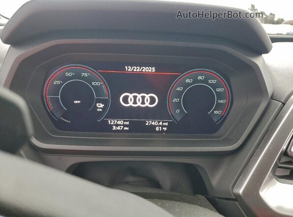 WA1L2BFZ8PP073024 2023 AUDI Q4 Серый Вид щитка приборов