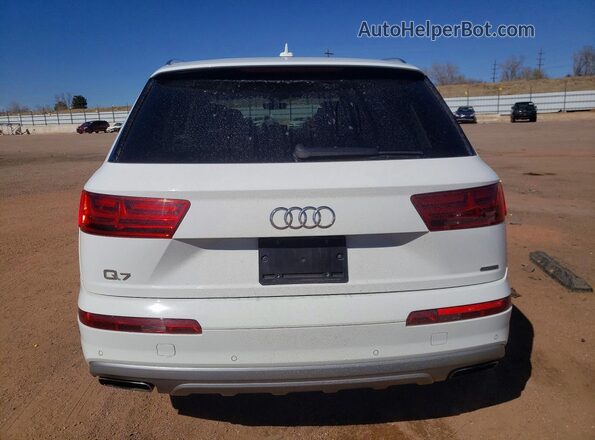 WA1LAAF70KD039035 2019 AUDI Q7 White 