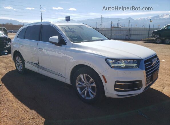 WA1LAAF70KD039035 2019 AUDI Q7 White 