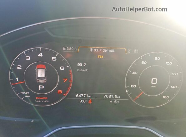 WA1LAAF73KD035402 2019 AUDI Q7 Gray 