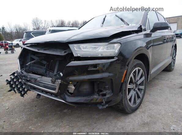 WA1LAAF75HD000420 2017 AUDI Q7 Black წინა ხედი
