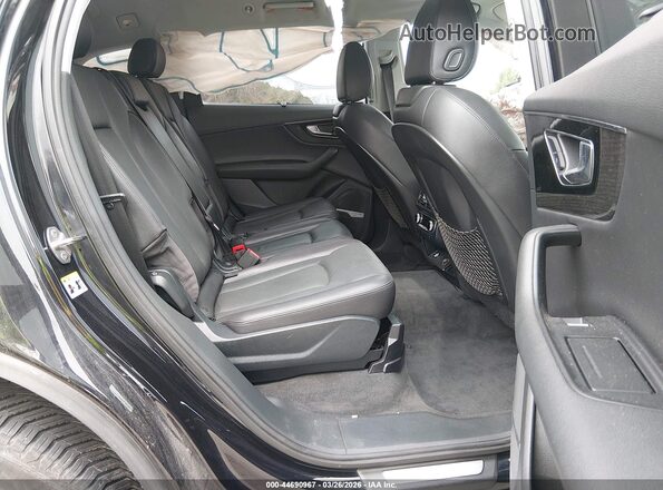 WA1LAAF75HD000420 2017 AUDI Q7 Black VIN კოდის სტიკერის ხედი