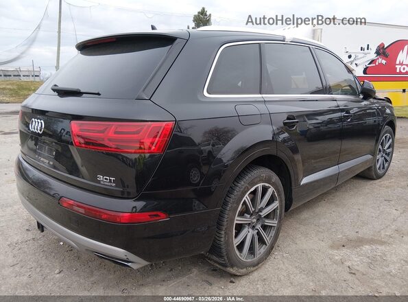 WA1LAAF75HD000420 2017 AUDI Q7 Black უკანა მარჯვენა