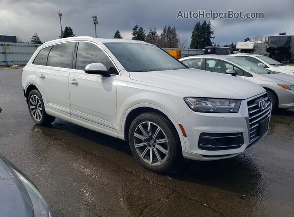WA1LAAF76KD004984 2019 AUDI Q7 White Przód prawy