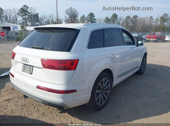 WA1LAAF77KD012804 2019 AUDI Q7 White Հետևի աջ