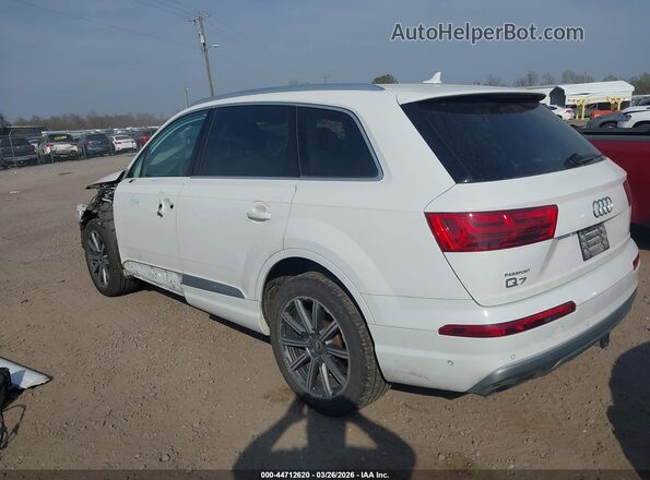 WA1LAAF77KD012804 2019 AUDI Q7 White Հետևի ձախ