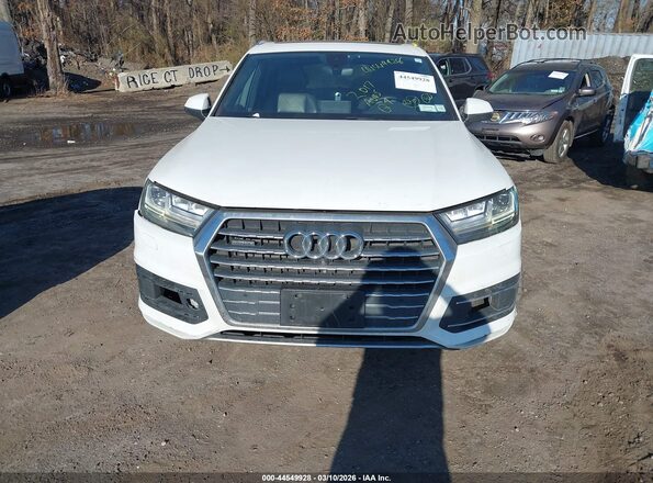 WA1LAAF78HD053547 2017 AUDI Q7 Yellow ხელსაწყოთა პანელის ხედი