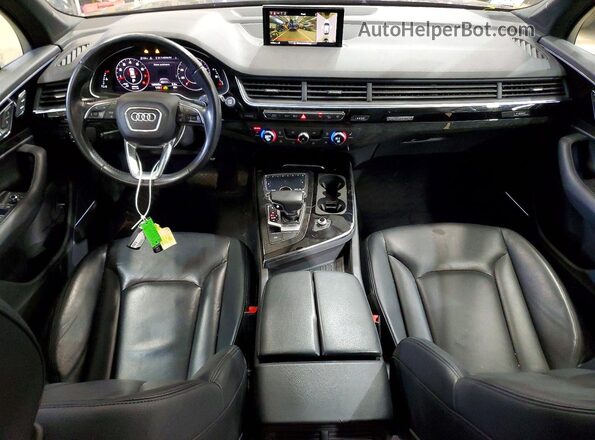 WA1LAAF7XKD039138 2019 AUDI Q7 Черный Вид панели приборов