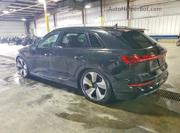 WA1LAAGE1NB004985 2022 AUDI E-TRON Black Հետևի ձախ