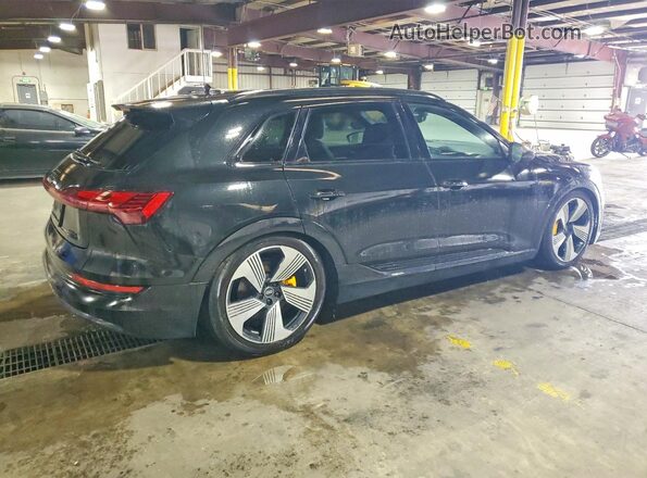 WA1LAAGE1NB004985 2022 AUDI E-TRON Black Հետևի աջ