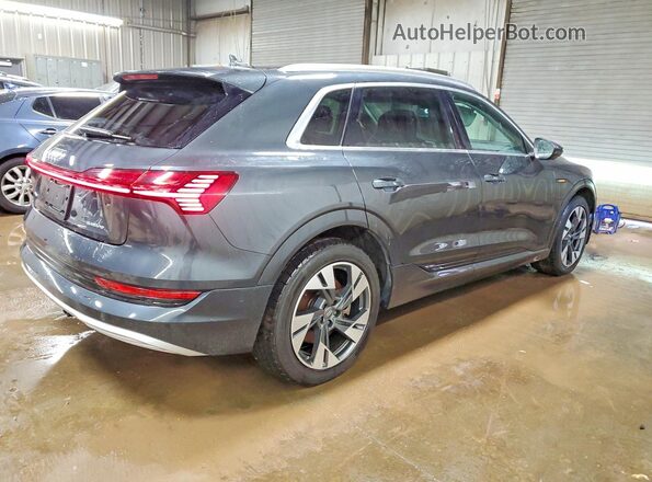 WA1LAAGE7MB003631 2021 AUDI E-TRON Gray Trasero derecho