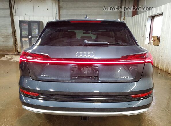 WA1LAAGE7MB003631 2021 AUDI E-TRON Gray Vista trasera