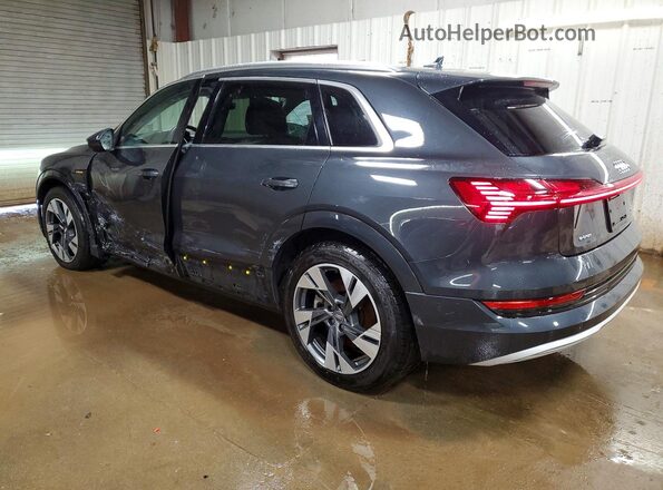 WA1LAAGE7MB003631 2021 AUDI E-TRON Gray Trasero izquierdo