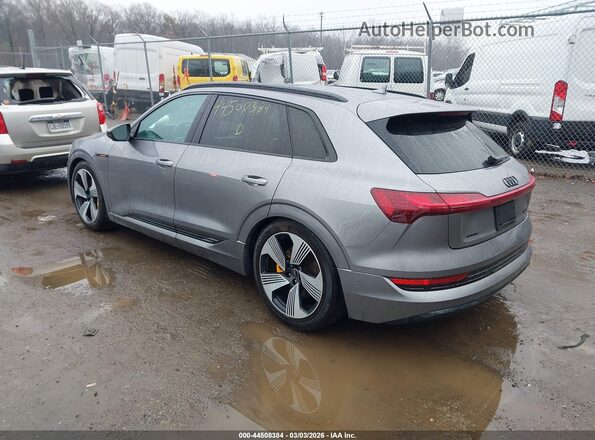 WA1LAAGE7NB008524 2022 AUDI E-TRON Gray Задня ліва чверть