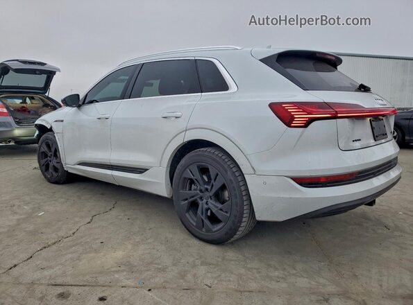 WA1LAAGE8MB002102 2021 AUDI E-TRON Белый Задняя левая четверть