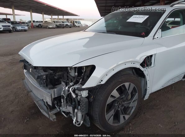 WA1LAAGE8PB018837 2023 AUDI E-TRON White Front view